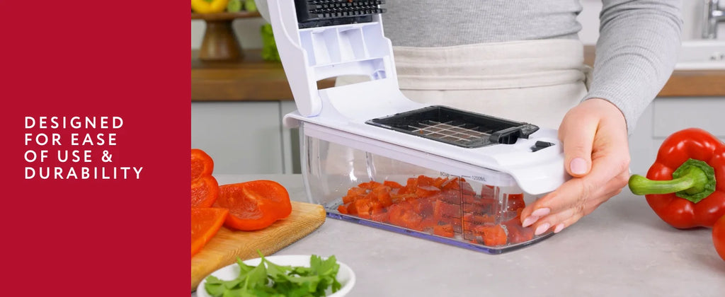 15-in-1 Vegetable Chopper & Food Dicer — Save Time, Reduce Mess, Eat Healthier
