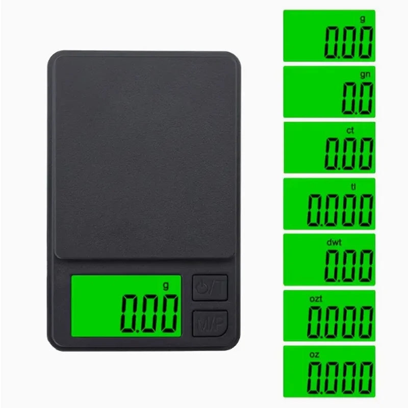 Precision Digital Kitchen Scale — Accurate to 0.1g for Cooking, Baking & Meal Prep