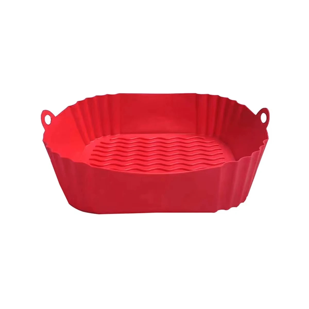 Reusable Silicone Air Fryer Liner — Non-Stick, Easy Clean, Food Safe
