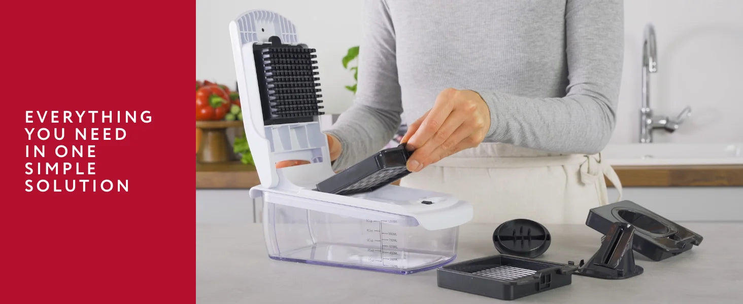 15-in-1 Vegetable Chopper & Food Dicer — Save Time, Reduce Mess, Eat Healthier