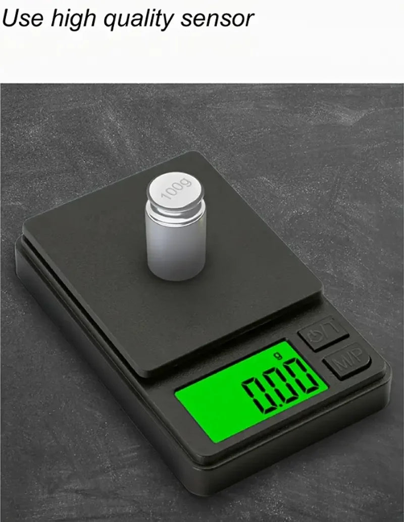 Precision Digital Kitchen Scale — Accurate to 0.1g for Cooking, Baking & Meal Prep
