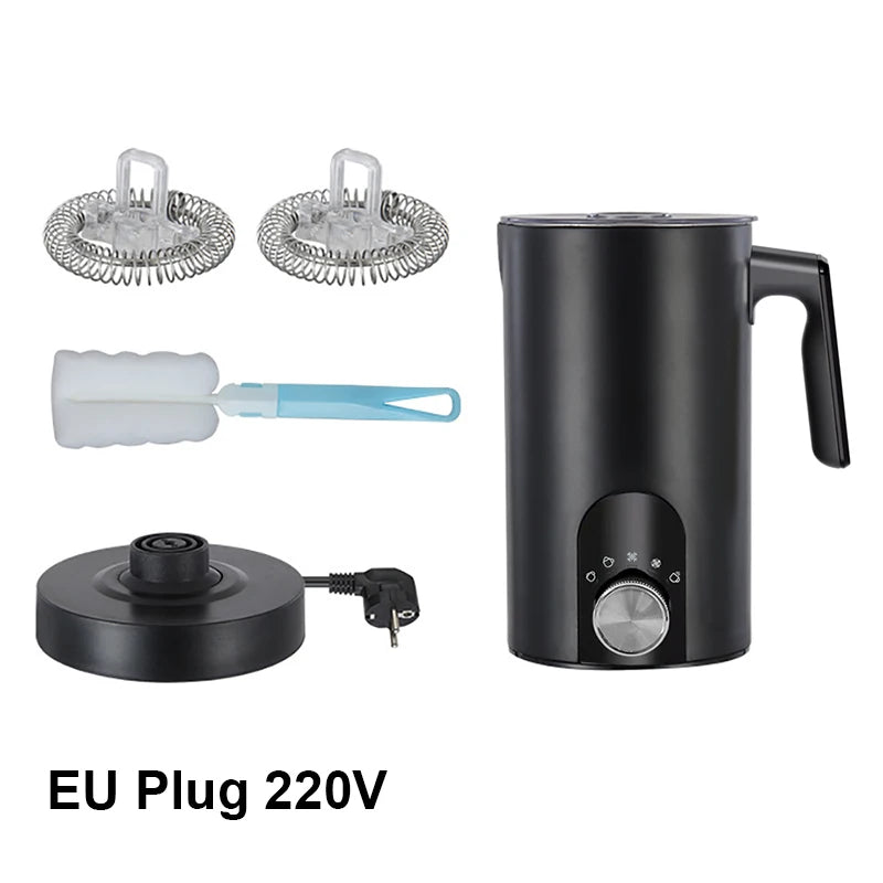 Electric Milk Frother & Foam Maker — Café-Quality Lattes & Cappuccinos at Home