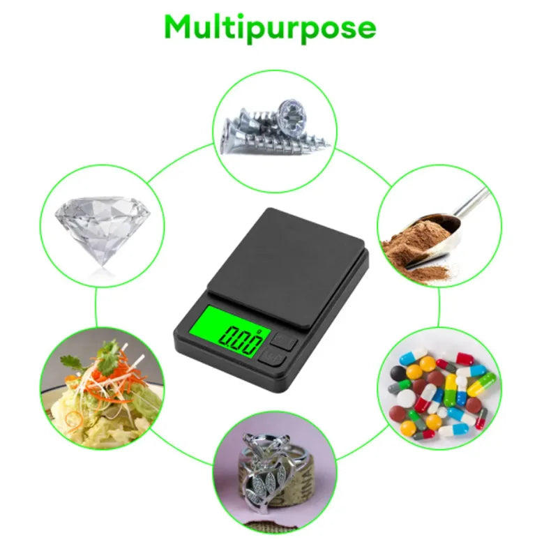 Precision Digital Kitchen Scale — Accurate to 0.1g for Cooking, Baking & Meal Prep