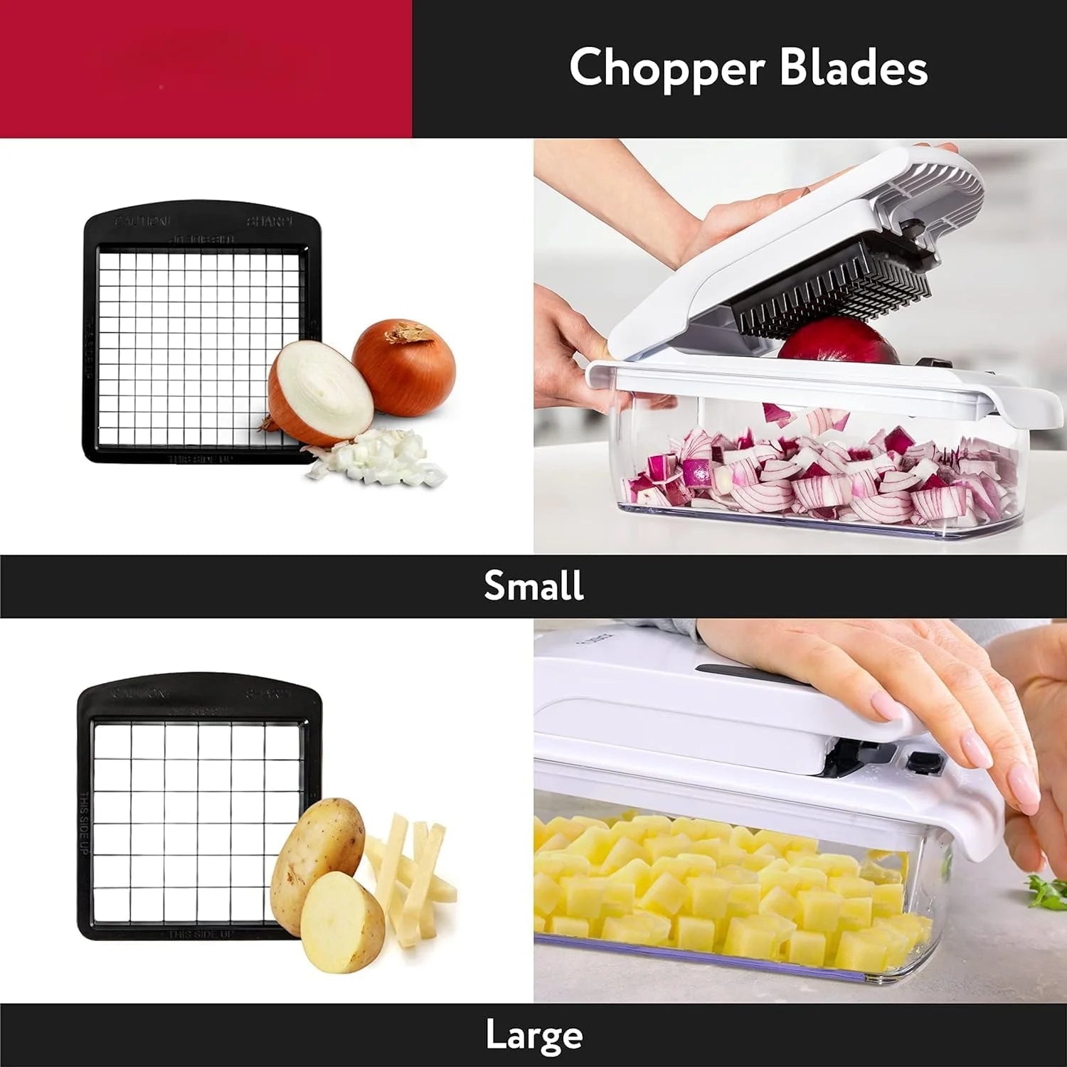 15-in-1 Vegetable Chopper & Food Dicer — Save Time, Reduce Mess, Eat Healthier