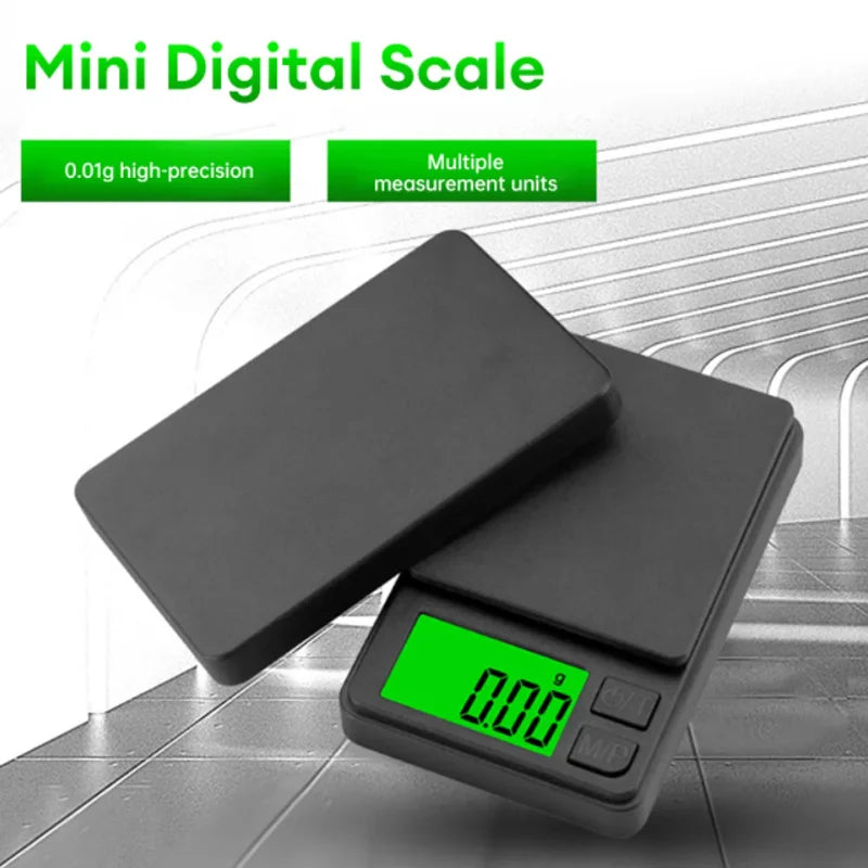Precision Digital Kitchen Scale — Accurate to 0.1g for Cooking, Baking & Meal Prep