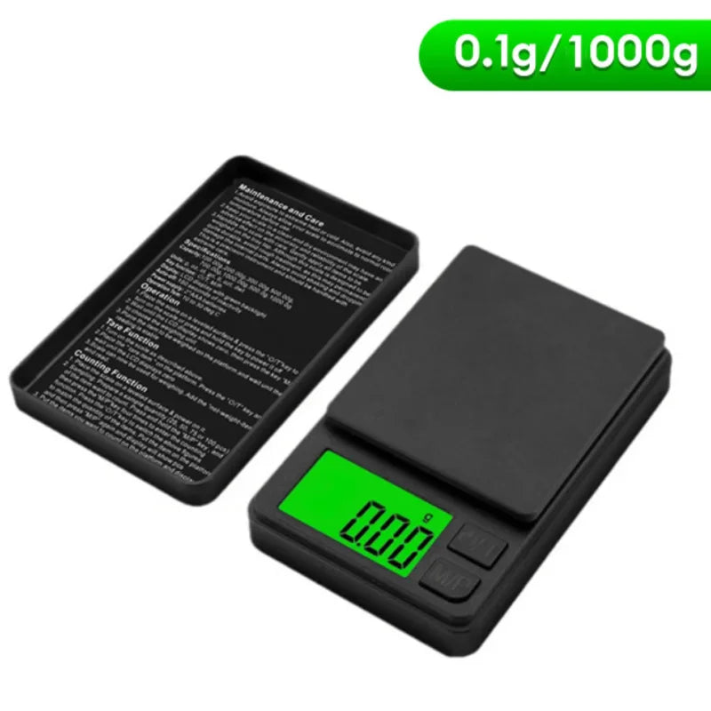 Precision Digital Kitchen Scale — Accurate to 0.1g for Cooking, Baking & Meal Prep